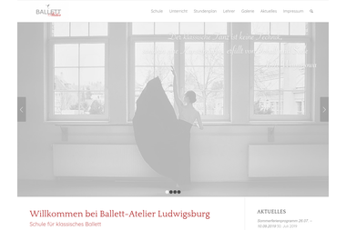 ballettatelier.de - Schule für Erwachsene Ludwigsburg