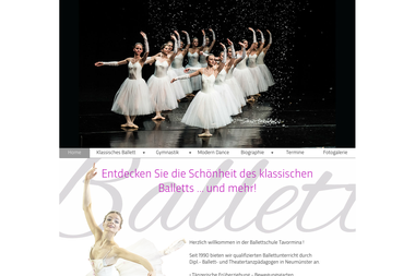 ballettschule-tavormina.de - Schule für Erwachsene Neumünster