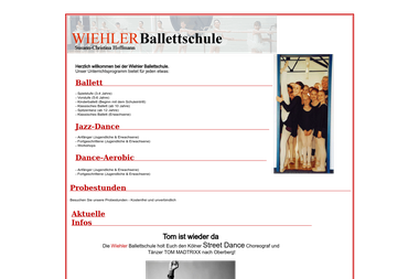 wiehler-ballettschule.de - Schule für Erwachsene Wiehl