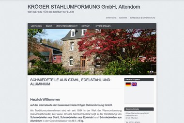 kroeger-stahlumformung.com - Schweißer Attendorn