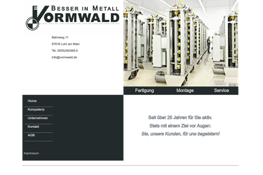 vormwald.de - Schweißer Lohr Am Main