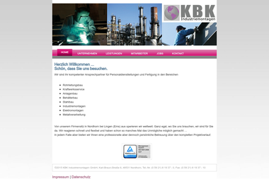 kbk-industriemontagen.de - Schweißer Nordhorn