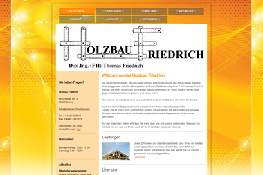 holzbau-friedrich.com - Schweißer Solms