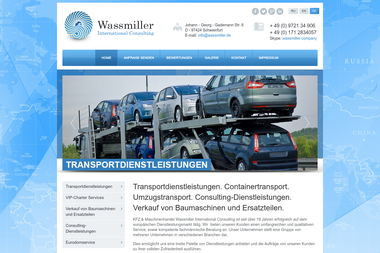 wassmiller.de - LKW Fahrer International Schweinfurt