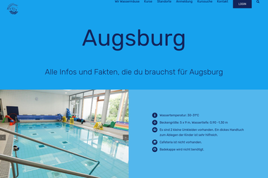 schwimmschule-wassermaeuse.de/augsburg - Schwimmtrainer Augsburg