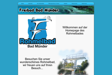 rohmelbad-bad-muender.de - Schwimmtrainer Bad Münder Am Deister