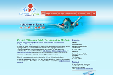 schwimmschule-mosbach.de - Schwimmtrainer Eberbach