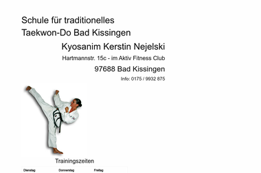 taekwon-do-badkissingen.de - Selbstverteidigung Bad Kissingen
