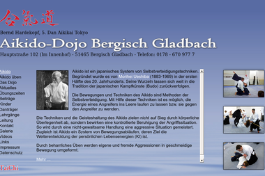aikido-bergischgladbach.de - Selbstverteidigung Bergisch Gladbach