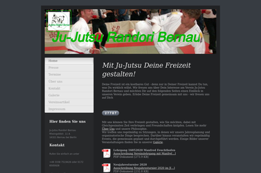 ju-jutsu-randori-bernau.de - Selbstverteidigung Bernau Bei Berlin