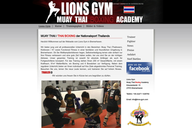 lions-gym.com - Selbstverteidigung Bremerhaven