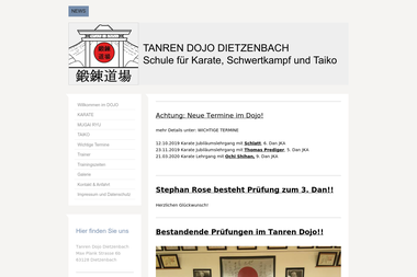 tanren-dojo.de - Selbstverteidigung Dietzenbach