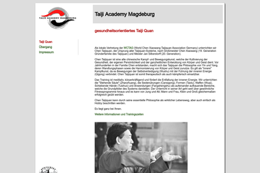 taiji-academy-magdeburg.de - Selbstverteidigung Magdeburg