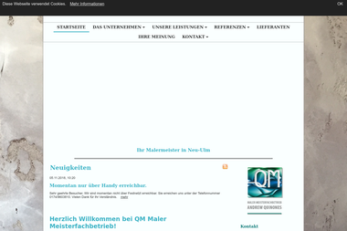 qm-malerfachbetrieb.de - Spanndecken Neu-Ulm