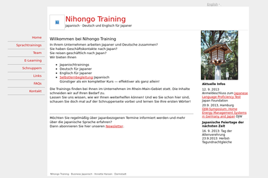 nihongo-training.de - Sprachenzentrum Darmstadt