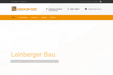 leinberger-bau.com - Stahlbau Büdingen