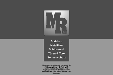 metallbau-roedl.de - Stahlbau Donauwörth