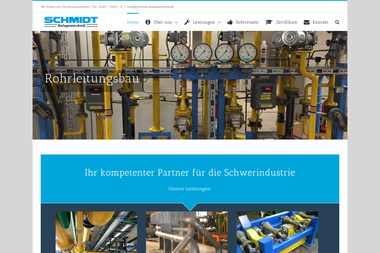 schmidt-anlagentechnik.de - Stahlbau Duisburg