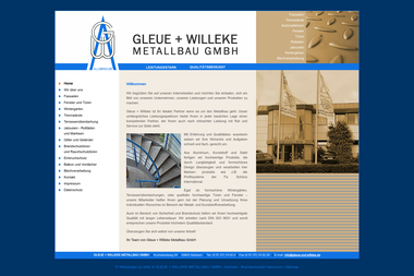 gleue-und-willeke.de - Stahlbau Garbsen