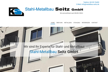 metallbau-seitz.de - Stahlbau Maintal
