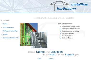 metallbau-barthmann.de - Stahlbau Marienberg