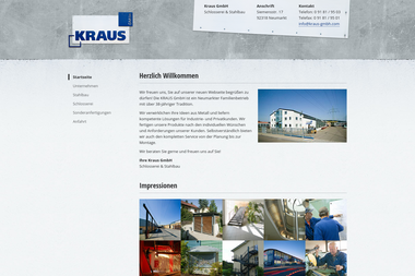 kraus-gmbh.com - Stahlbau Neumarkt In Der Oberpfalz