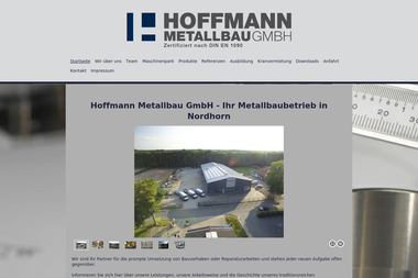 hoffmann-metallbau.net - Stahlbau Nordhorn