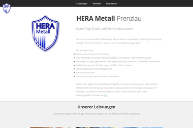 hera-metall.de - Stahlbau Prenzlau