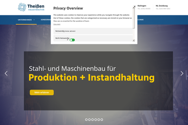 theissen.com - Stahlbau Ratingen