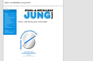 metallbau-jung.com - Stahlbau Rheinberg