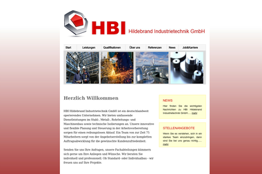 hbi-industrietechnik.de - Stahlbau Wesel
