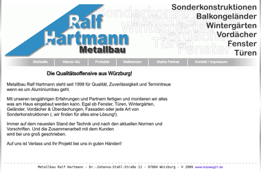 mb-hartmann.de - Stahlbau Würzburg