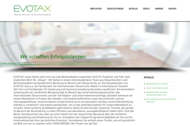 evotax.de - Steuerberater Ahrensburg