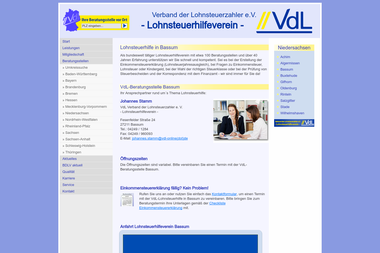 vdl-online.de/beratungsstellen-lohnsteuerhilfe/niedersachsen/bassum - Steuerberater Bassum