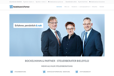 bockelmann-partner.de - Steuerberater Bielefeld