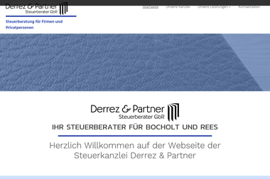 derrez-partner-online.de - Steuerberater Bocholt