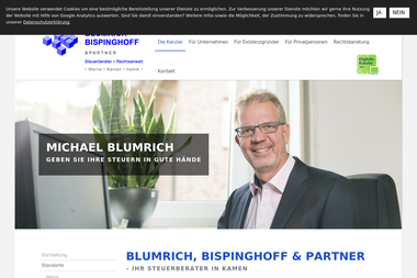 blumrich-bispinghoff.de/kamen - Steuerberater Kamen