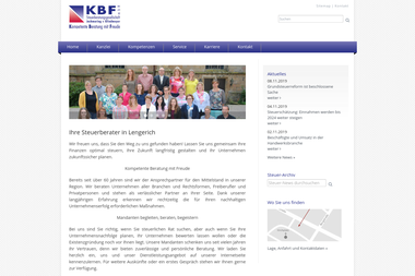 kbf-steuern.de - Steuerberater Lengerich