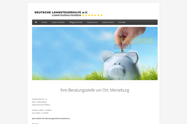 merseburg.deutsche-lohnsteuerhilfe-ev.de - Steuerberater Merseburg