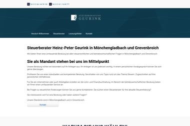 steuerberatung-geurink.de - Steuerberater Mönchengladbach