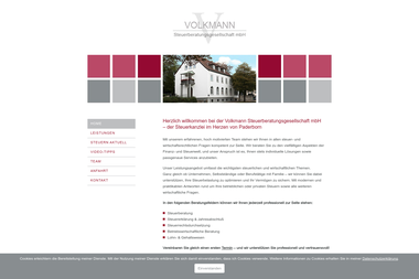 volkmann-steuerberatungs-gmbh.de - Steuerberater Paderborn