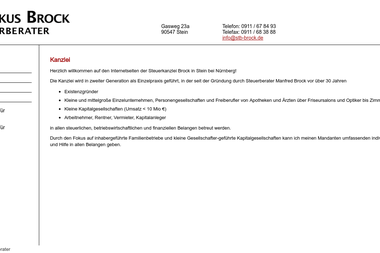 stb-brock.de - Steuerberater Stein