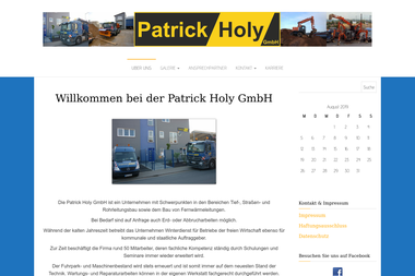 patrick-holy-gmbh.de - Straßenbauunternehmen Aschaffenburg