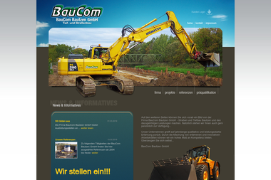 baucom-bautzen.de - Straßenbauunternehmen Bautzen