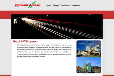 rotmain-asphalt.de - Straßenbauunternehmen Bayreuth