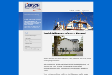 liersch-bauunternehmungen.de - Straßenbauunternehmen Bitterfeld-Wolfen