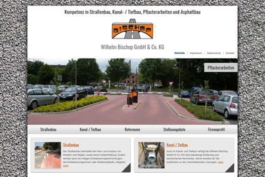 bischop.de - Straßenbauunternehmen Bocholt