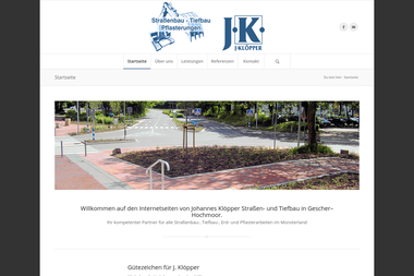 kloepper-strassenbau.de - Straßenbauunternehmen Borken