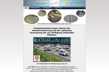 telatinski-markierung.de - Straßenbauunternehmen Bruchsal