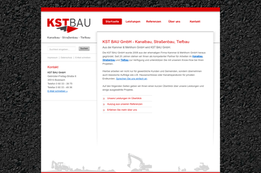 kstbau.de - Straßenbauunternehmen Butzbach